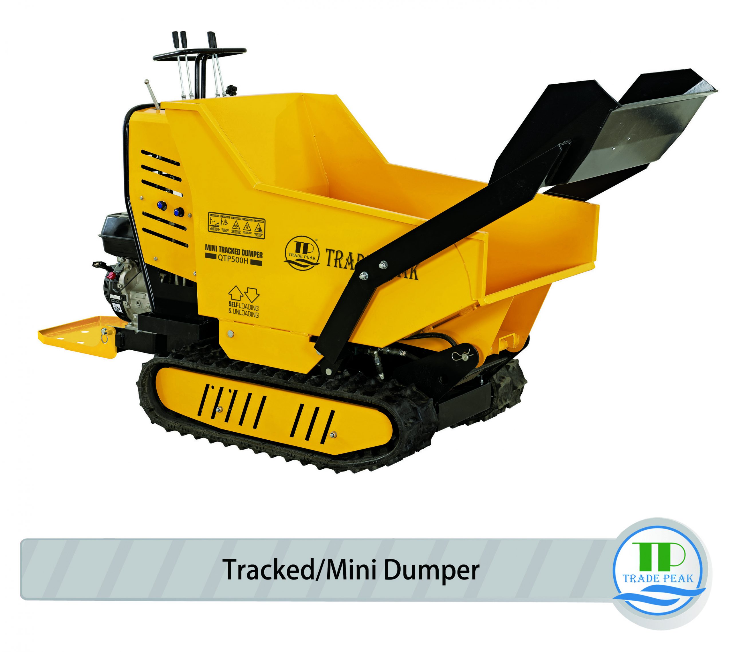 Hydraulic Mini Tracked Dumpers QTP500H