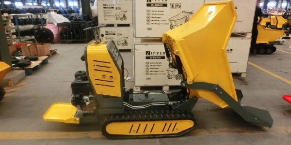 QTP500H Full Hydraulic Self-Loading Mini Dumper | 500kg Tracked Crawler Dumper For Construction And Agriculture