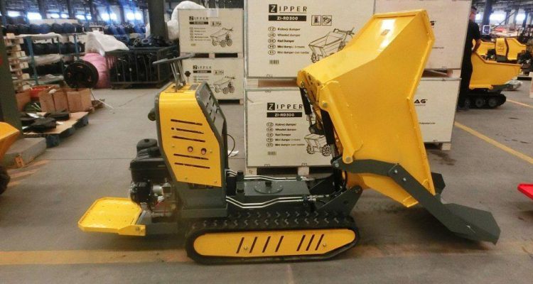 QTP500H Full Hydraulic Self-Loading Mini Dumper | 500kg Tracked Crawler Dumper For Construction And Agriculture
